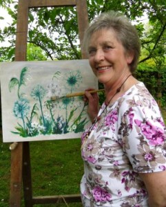 Elizabeth Moss, whose work will be at the Art Café in the Discovery Centre, Craven Arms, as part of Shropshire Hills Art Week