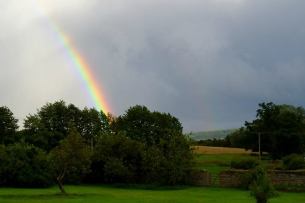 This rainbow made me think of Gaza