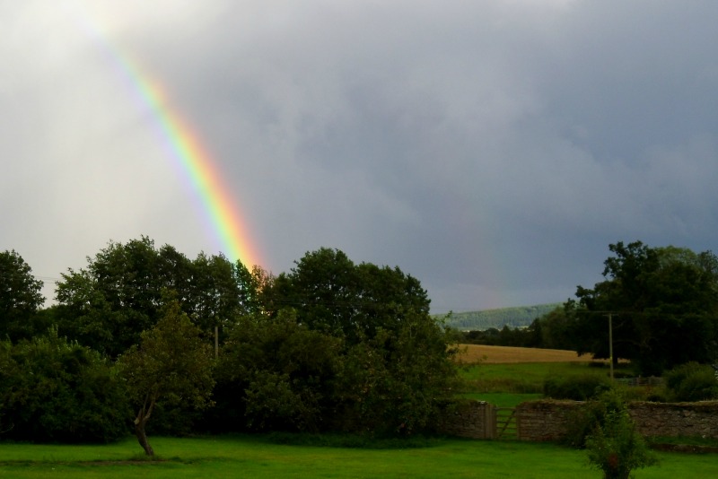 This rainbow made me think of Gaza